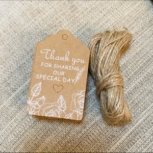 Modern Farmhouse Thank You special day tags labels